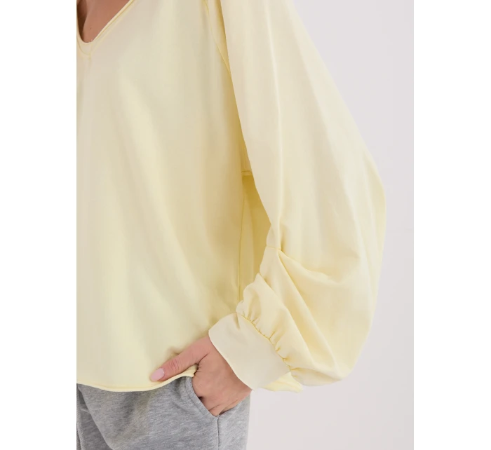 Blúzka IT BZ 6465 1.65 svetlo žltá