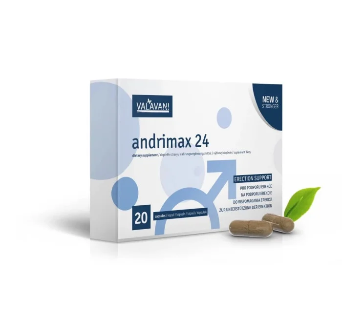 Kapsule pre mužov Andrimax 24 (20 kapsúl) - Valavani Kapsule pre mužov Andrimax 24 (20 kapsúl) - Valavani