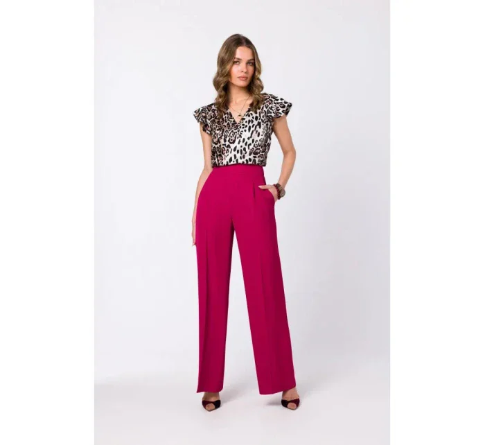 Dámske nohavice S331 Plum - Stylove