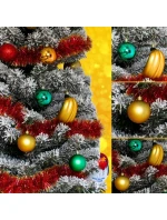 DEKORATÍVNE PLASTOVÉ OZDOBY BEZPEČNÉ 7KS BANÁNOVÁ SĽUDA