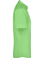 JN 679 Popelínová halenka s krátkým rukávem model 22488246 lime green - Daiber JN 679 Popelínová halenka s krátkým rukávem model 22488246 lime green - Daiber