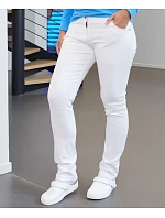 JN Dámské elastické kalhoty white model 22533727 - Daiber JN Dámské elastické kalhoty white model 22533727 - Daiber
