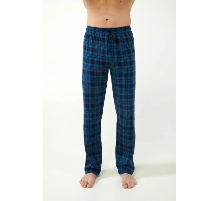 Vamp - Kárované dlhé nohavice 21625 - Vamp