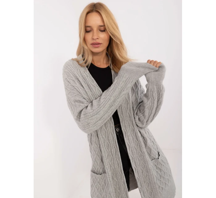 Kardigan AT SW model 20463763 szary - FPrice