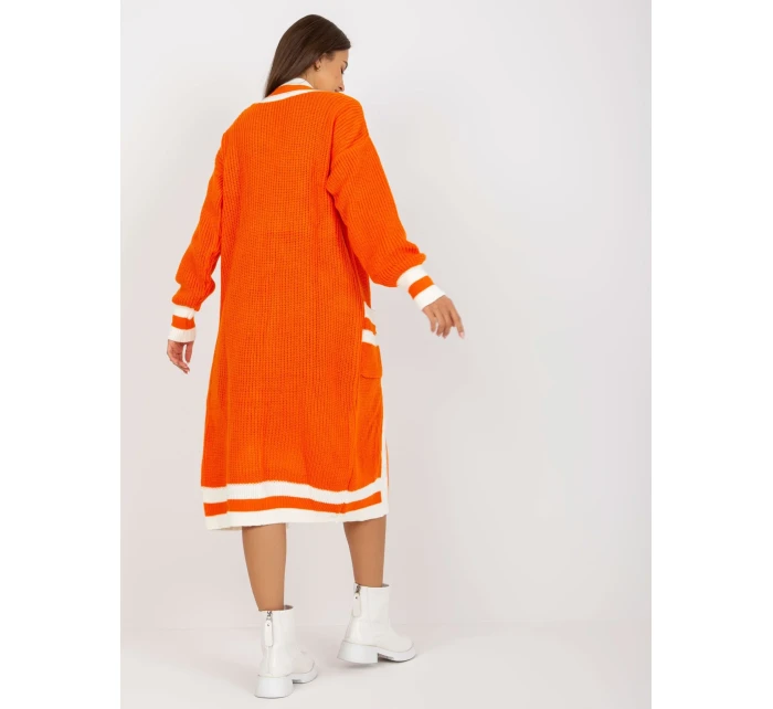 Dámsky sveter LC SW 0291 oranžový