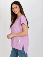 Bluzka RV BZ model 21153741 ciemny różowy - FPrice Bluzka RV BZ model 21153741 ciemny różowy - FPrice
