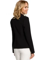 Bunda s límcem a zapínáním na knoflík královská modř model 15101648 - Moe