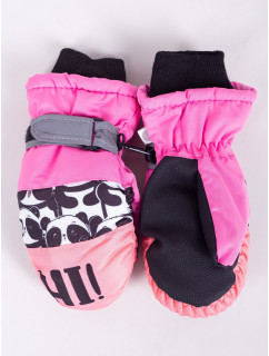Detské zimné lyžiarske rukavice Yoclub REN-0207G-A110 Pink