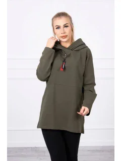 Dámská tunika s  Khaki zelená  model 20570499 - Kesi