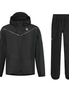 Rogelli Essential súprava do dažďa čierna.3XL