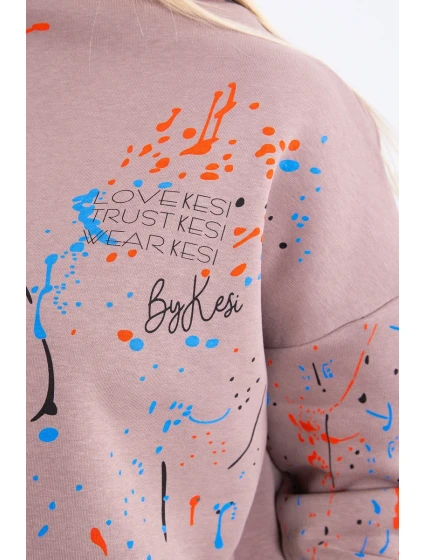 Izolačná sada s farebnou potlačou cappuccina Izolačná sada s farebnou potlačou cappuccina