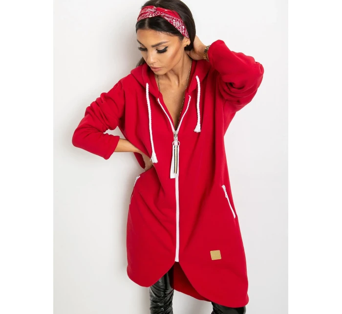 Mikina RV BL 4742.20P červená Mikina RV BL 4742.20P červená