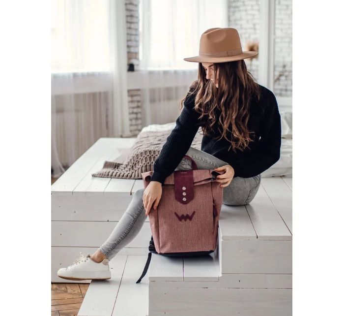 Mestský batoh VUCH Mellora Dark Pink