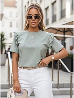 Dámske tričko JOY mint FashionStreet RY2527