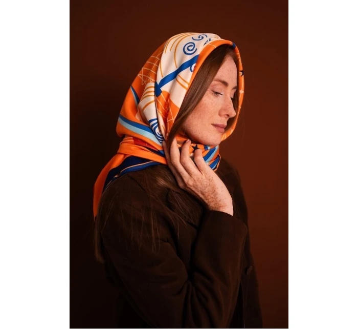 Art Of Polo 25235 Saténová šatka Universe