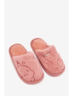 Dětské pantofle s kožíškem Růžové model 21793891 - Befado