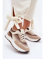 Dámské tenisky na platformě Hnědé model 22099924 - Boto