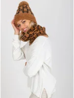 Dámska čiapka AT CZ CM 319 hnedá