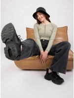 Blúzka LK BZ 508674.01P pistácie Blúzka LK BZ 508674.01P pistácie