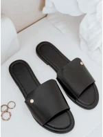 Dámske žabky CHICBASE black FashionStreet ZY0939