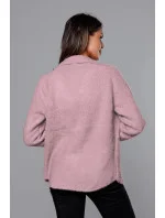 Krátky prehoz cez oblečenie typu alpaka v bledo ružovej farbe (CJ65) Krátky prehoz cez oblečenie typu alpaka v bledo ružovej farbe (CJ65)