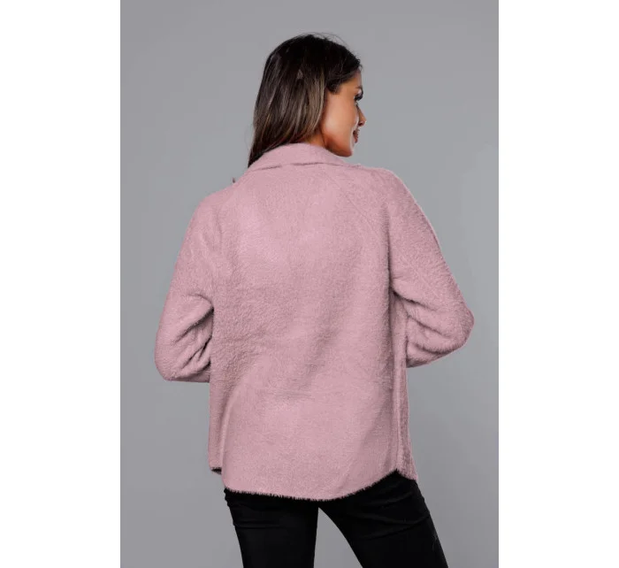Krátky prehoz cez oblečenie typu alpaka v bledo ružovej farbe (CJ65) Krátky prehoz cez oblečenie typu alpaka v bledo ružovej farbe (CJ65)