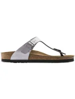 Dámské žabky Gizeh silver regular wide dámské model 22213832 - Birkenstock Dámské žabky Gizeh silver regular wide dámské model 22213832 - Birkenstock