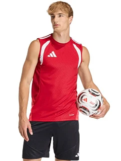 Pánsky dres adidas Tiro 26 Competition bez rukávov Red KA7610 Pánske