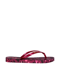 Dámske žabky Ipanema Animal Print, ružové, 83846-BP657