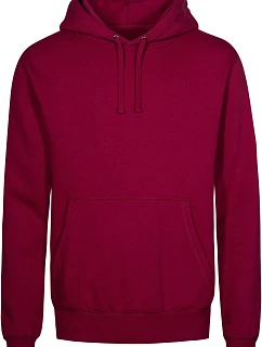Promodoro 1680 Pánska mikina s kapucňou „X.O“ 40.1680 berry