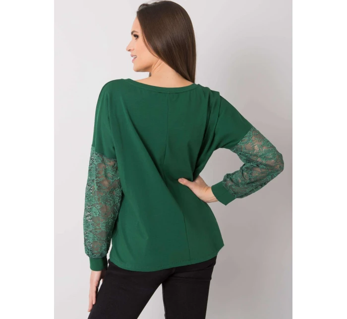 Blúzka RV BZ 7342.03 tmavo zelená Blúzka RV BZ 7342.03 tmavo zelená