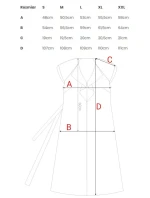 model 21154800 Šaty bez rukávů s volánkovým výstřihem béžové - STYLOVE model 21154800 Šaty bez rukávů s volánkovým výstřihem béžové - STYLOVE