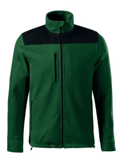 Effect fleece unisex lahvově zelená