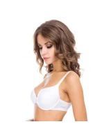 Balkonová podprsenka 7100 biela - Leilieve
