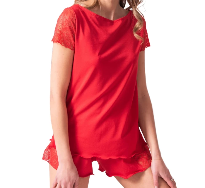 Dámské pyžamo Nicola red - ELDAR Dámské pyžamo Nicola red - ELDAR