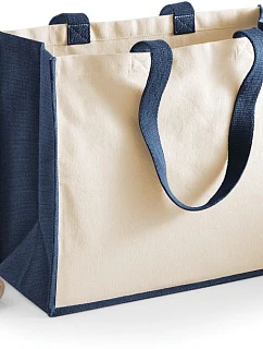 W 422 Jutová nákupní taška "Classic" model 22518494 navy - Westford Mill