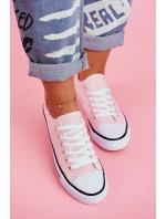 Damskie Klasyczne Trampki Różowe Omerta