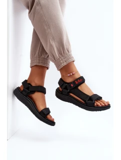 Damskie Sandały Lee Cooper LCW-24-34-2615 Czarne