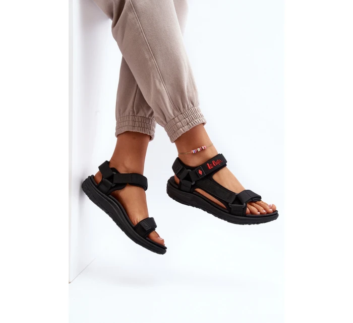 Damskie Sandały Lee Cooper LCW-24-34-2615 Czarne