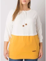 Mikina RV BL 6845.51P biela a žltá Mikina RV BL 6845.51P biela a žltá