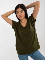 Dámske tričko RV TS 4832.30 khaki Dámske tričko RV TS 4832.30 khaki