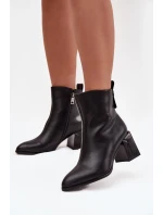 Topánky na podpätku model 222517 Step in style