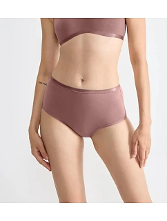 sloggi GO Daily Cotton Highwaist 3P - BROWN - SLOGGI BROWN - SLOGGI