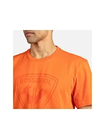 Pánske tričko ROSSIGNOL Presset Tee, zlaté Pánske tričko ROSSIGNOL Presset Tee, zlaté