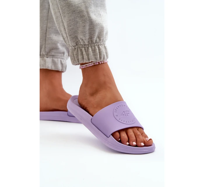 Dámské žabky model 21665898 fialové - 4F
