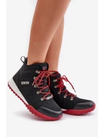 Damskie Trapery Buty Sportowe Big Star KK274217 Memory Foam System Czarne