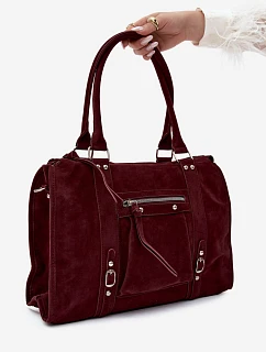 Velká kabelka z imitace semiše model 22220951 - Flora&Co