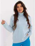 Sweter AT SW  jasny niebieski model 20459093 - FPrice