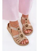 Model topánok na podpätku 215012 Krok v štýle