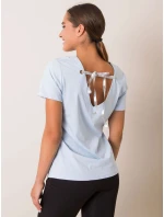 Tričko 131 TS model 14836433 světle modrá - FPrice Tričko 131 TS model 14836433 světle modrá - FPrice